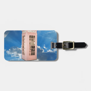 Étiquette À Bagage cabine téléphonique