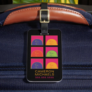 Étiquette À Bagage cacahuètes   Art Pop moderne C'est Charlie Brown
