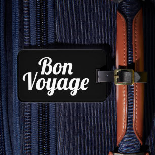Étiquette À Bagage Cadeau de départ en voyage d'adieu au revoir