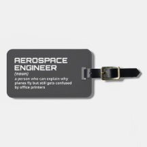 Cadeau de voyage - Définition de l'ingénieur aéros