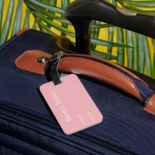 Étiquette À Bagage Cadeau de voyage personnalisé pour femmes Daisy pe