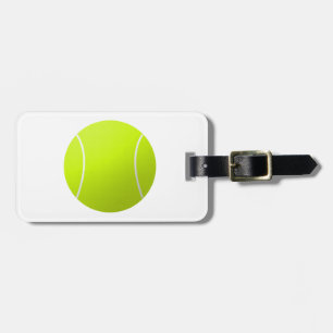Étiquette À Bagage Cadeau personnalisé de balle de tennis