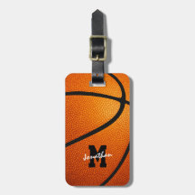 cadeaux de sport monogrammée basket-ball