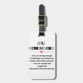Étiquette À Bagage Cadeaux Motivationnels Inspirationnels Petits Rapp