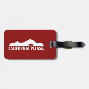 Étiquette À Bagage Californie