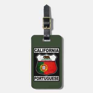 Étiquette À Bagage Californie Portugues American Luggage Modèle
