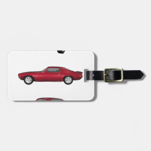 Étiquette À Bagage Camaro 1972 :