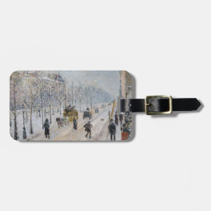 Étiquette À Bagage Camille Pissarro - Boulevards extérieurs, Effet Ne