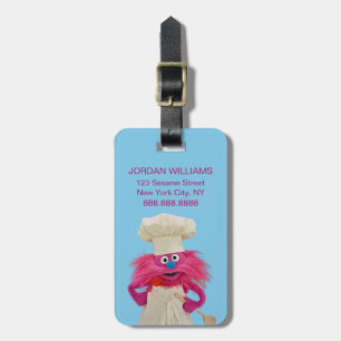 Étiquette À Bagage Camion alimentaire Monster de Cookie   Poing Gonge