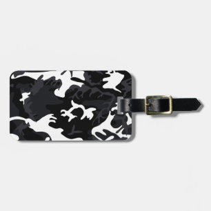 Étiquette À Bagage Camo Arctic White Highlights