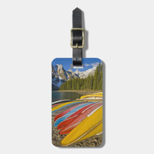 Étiquette À Bagage Canada, Alberta, parc national Banff, Moraine