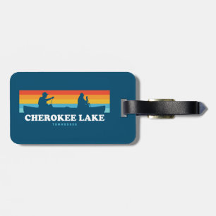 Étiquette À Bagage Canoë Cherokee Lake Tennessee