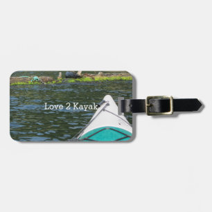 Étiquette À Bagage Canoë-kayak