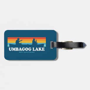 Étiquette À Bagage Canot Umbagog Lake New Hampshire