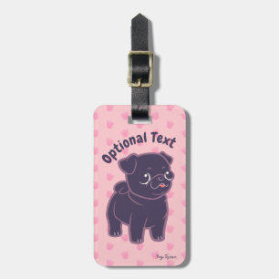 Étiquette À Bagage Carlin de Kawaii