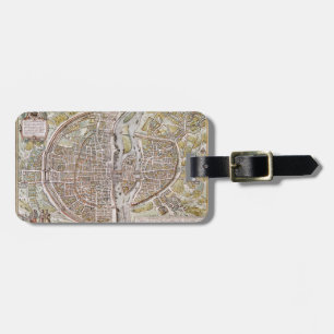 ÉTIQUETTE À BAGAGE CARTE DE PARIS, 1581
