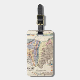 Étiquette À Bagage Carte géologique de l'Ohio