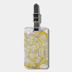 ÉTIQUETTE À BAGAGE CARTE : LA FRANCE