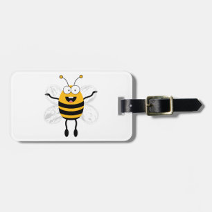 Étiquette À Bagage Cartoon Bee