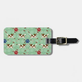 Étiquette À Bagage Cartoon Papillon