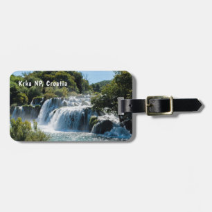 Étiquette À Bagage Cascade dans le Parc national de Krka - Dalmatie, 