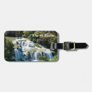 Étiquette À Bagage Cascade dans le Parc national de Krka - Dalmatie, 