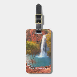 Étiquette À Bagage Cascade de Havasu Falls Sac sud-ouest