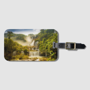 Étiquette À Bagage Cascade   Thaïlande de Thi Lor Su