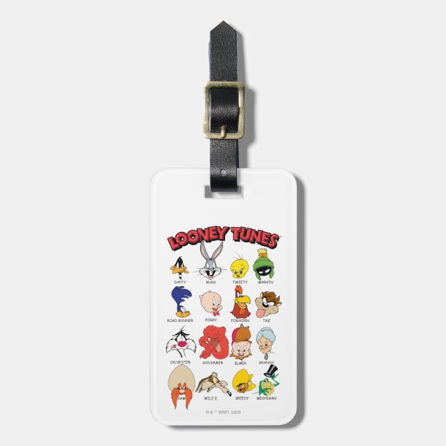 Étiquette À Bagage Casques LOONEY TUNES™ (Devant Vertical)