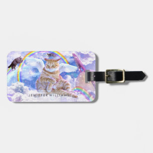 Étiquette À Bagage Cat Unicorn - Caticorn