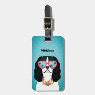 Étiquette À Bagage Cavalier King Charles, Espagnol Bagages Tags