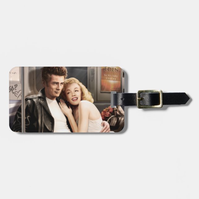 Étiquette À Bagage Cavaliers de souterrain (Devant horizontal)