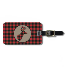 Cerf de buffle noir rouge