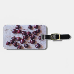Étiquette À Bagage Cerises