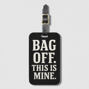 Étiquette À Bagage C'est mon sac
