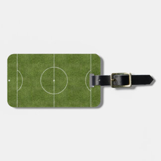 Étiquette À Bagage Champ de football