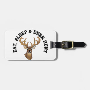 Étiquette À Bagage Chasse à cerfs communs