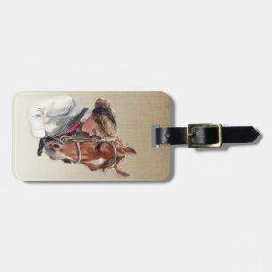 Étiquette À Bagage Cheval favori
