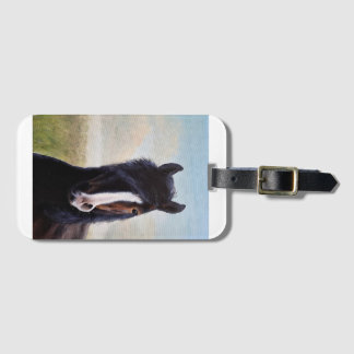 Étiquette À Bagage Cheval Portrait Majesté Beauté Force Vitalité Ch