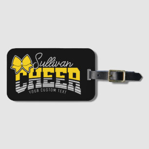 Étiquette À Bagage Cheval Team AJOUTER LE NOM École Athlète Pom-pom g