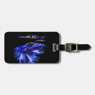 Étiquette À Bagage Chevy : Pastenague 2013 de Corvette