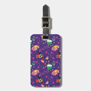 Étiquette À Bagage Chibi Joker et Harley Motif