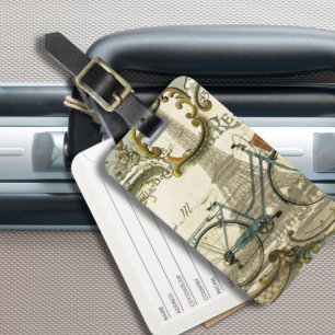 Étiquette À Bagage chic traveller vintage