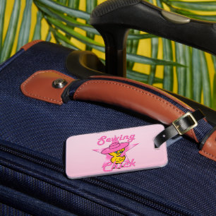Étiquette À Bagage Chick à coudre #8