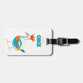 Étiquette À Bagage Chick élégant