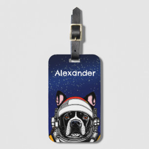 Étiquette À Bagage Chien de l'espace Personnalisé