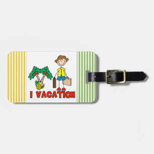 Étiquette À Bagage Chiffre étiquette de bâton de bagage de vacances