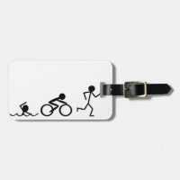 Chiffres de bâton de triathlon