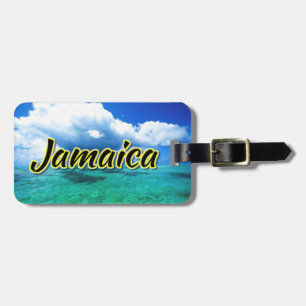 Étiquette À Bagage Ciel marin de Jamaïque