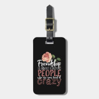 Citation d'amitié Cool Crazy Meilleurs amis